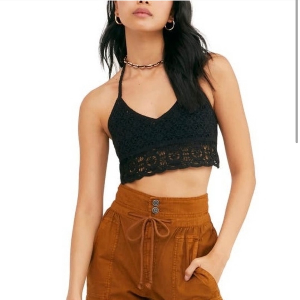 Free people crochet bralette